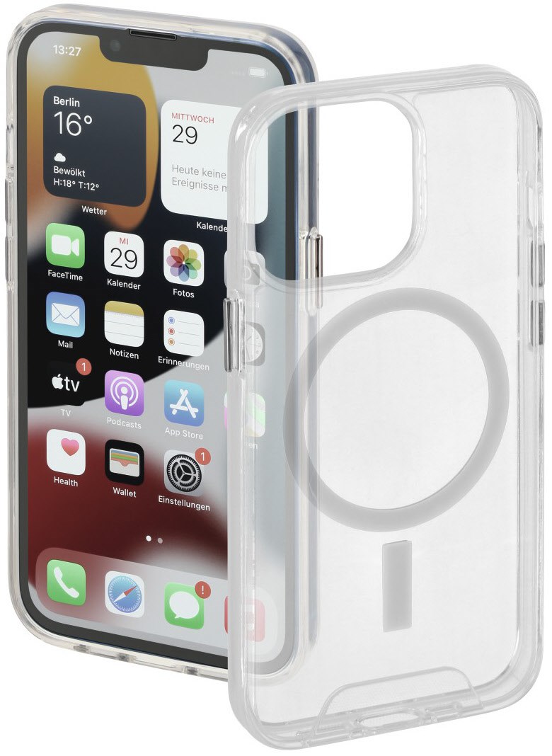 MagCase Safety für iPhone 14 Pro transparent von Hama