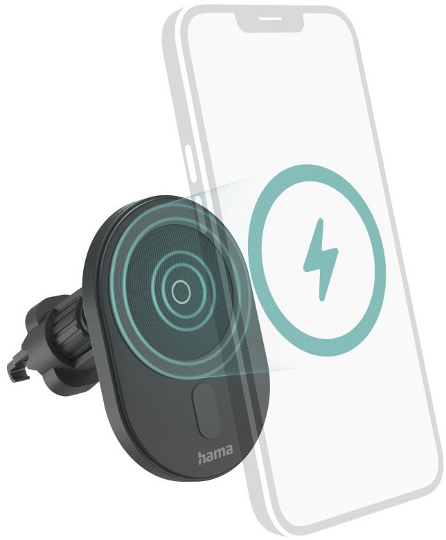 MagCharge Car FC15 (15W) schwarz von Hama