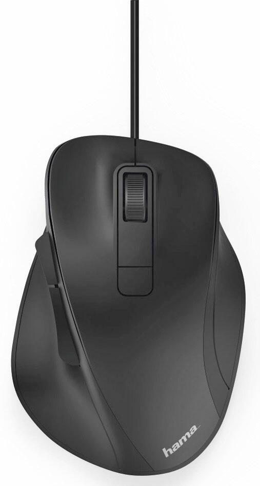 Hama MC-500 Maus kabelgebunden schwarz Hama MC-500 Maus kabelgebunden schwarz von Hama
