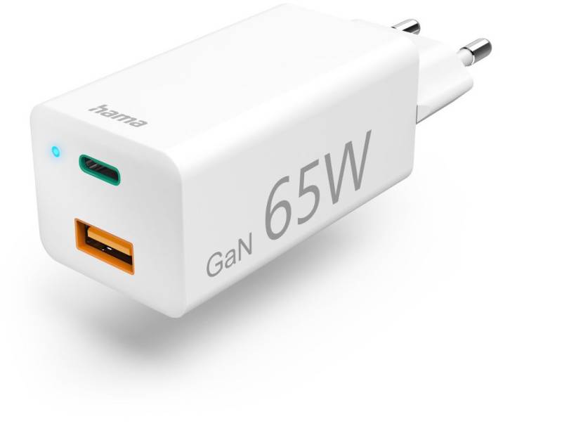 Mini-Schnellladegerät (65W) weiß von Hama