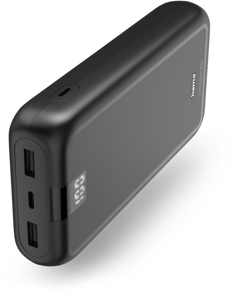 Performance 24 (24.000mAh) Powerbank anthrazit von Hama