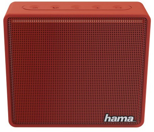 Pocket Aktiver Multimedia-Lautsprecher rot von Hama