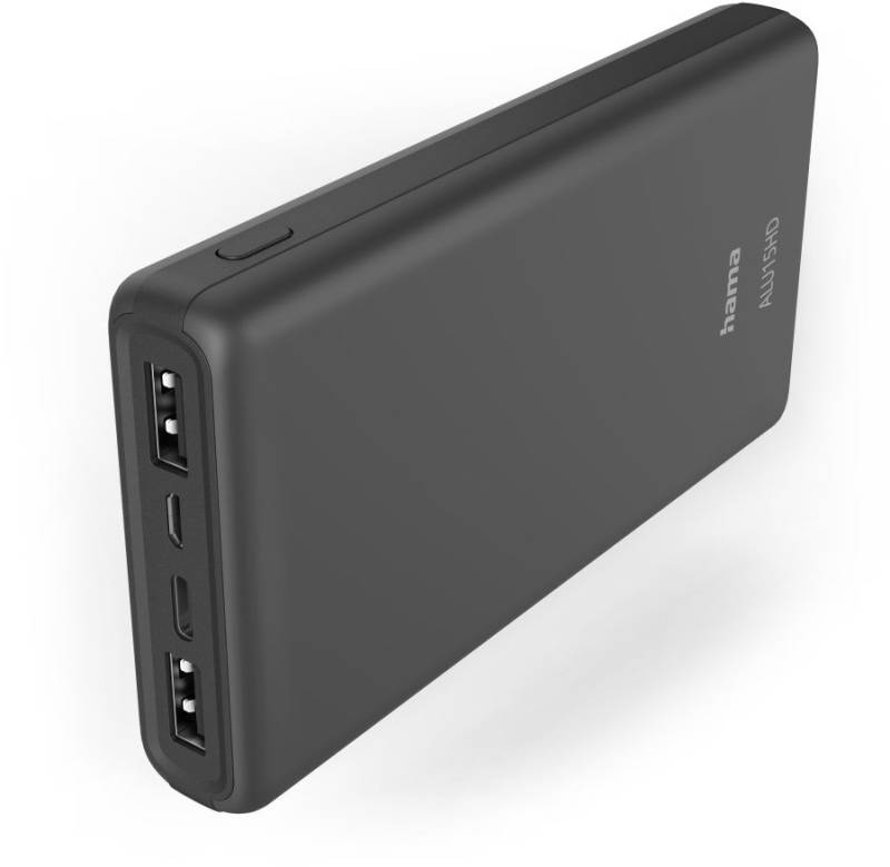 Power Pack ALU15HD (15.000mAh) anthrazit von Hama