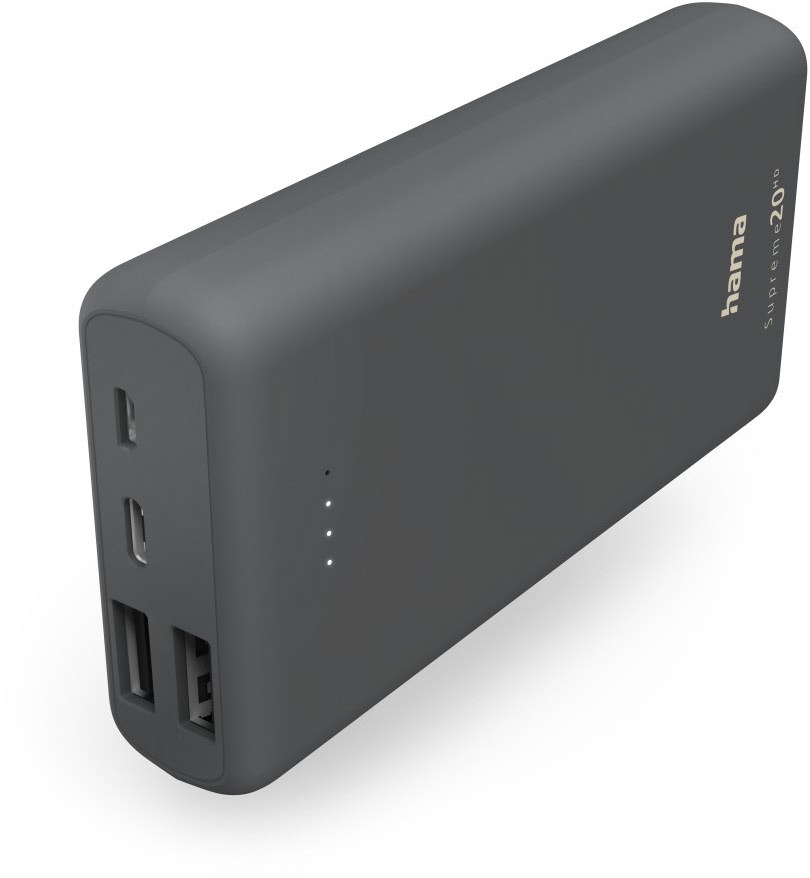 Power Pack Supreme 20HD (20.000mAh) grau von Hama