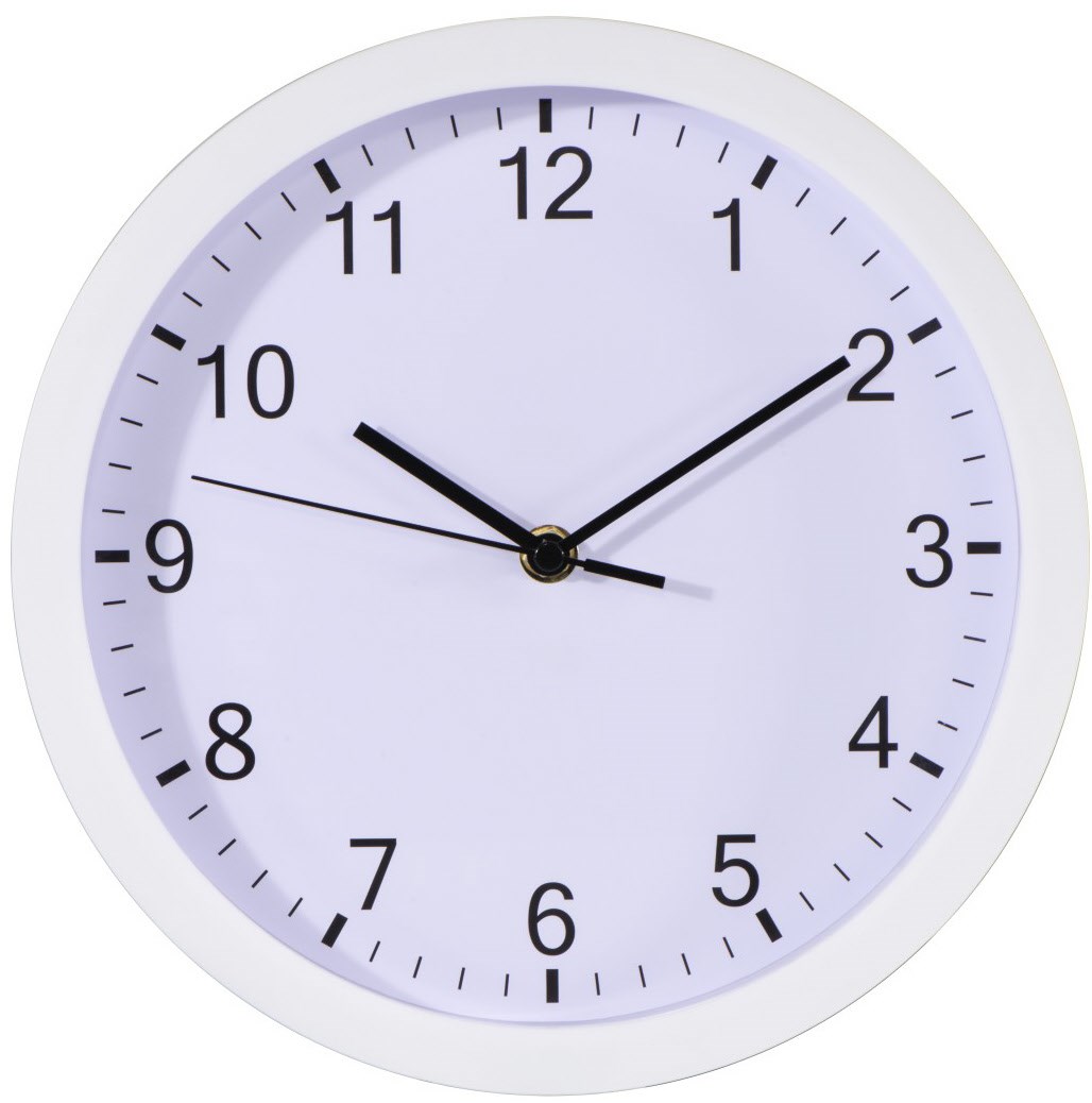 Pure Wanduhr weiß Pure Wanduhr weiß von Hama