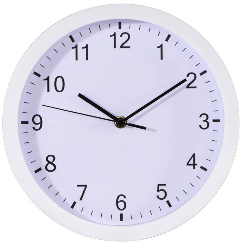 Pure Wanduhr weiß von Hama
