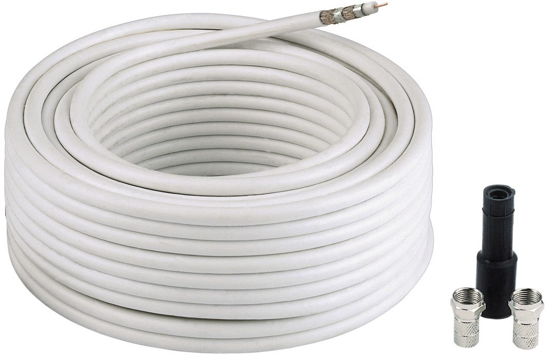 SAT-Anschluss-Kit 100 dB 10 m SAT-Anschluss-Kit 100 dB 10 m von Hama