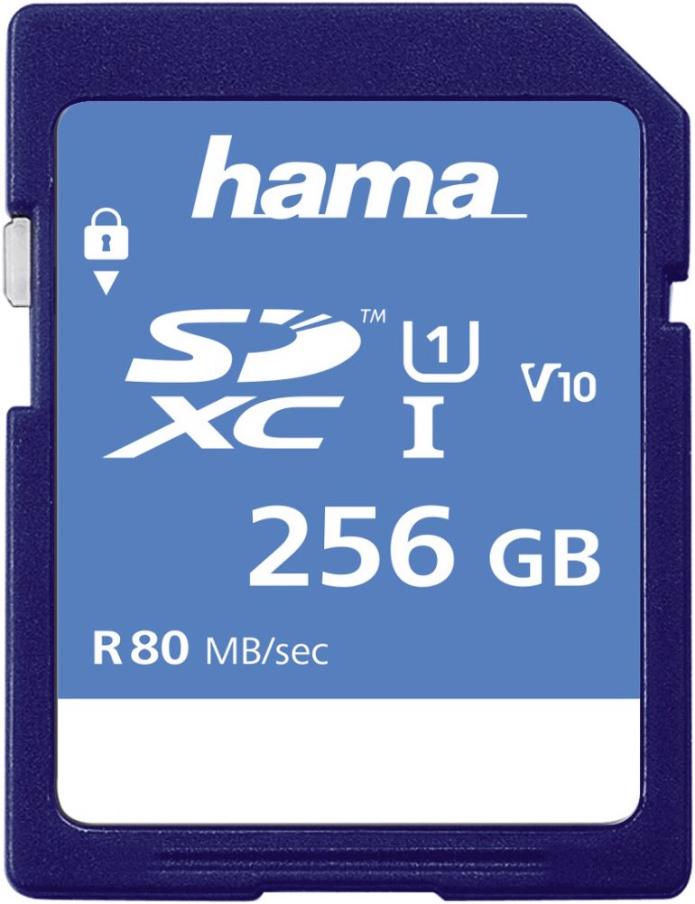 SDXC Class 10 UHS-I (256GB) von Hama