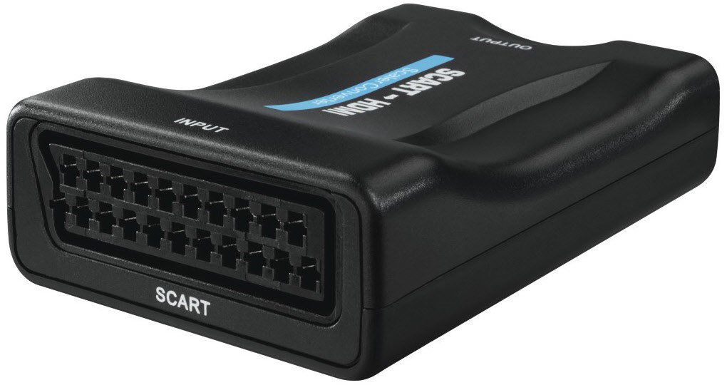 Scart > HDMI Konverter schwarz Scart > HDMI Konverter schwarz von Hama