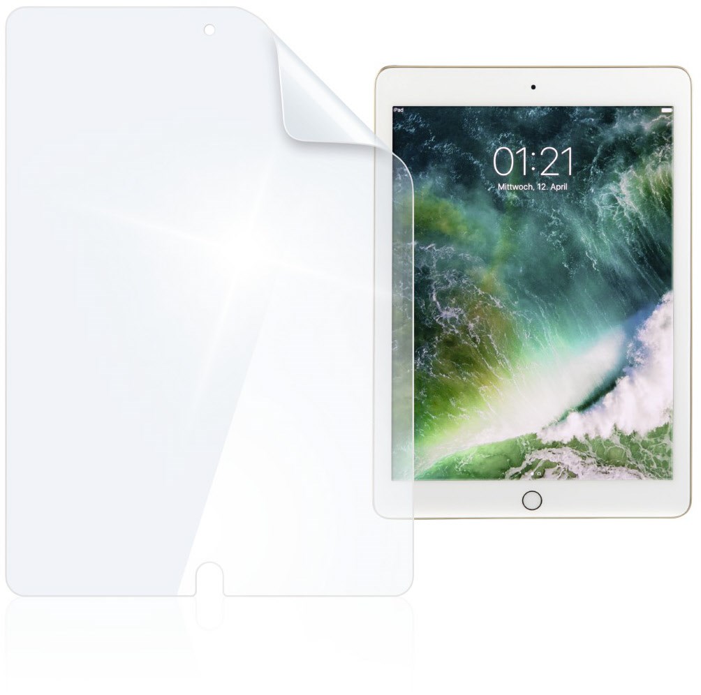Schutzfolie Crystal Clear für iPad 10.2" von Hama