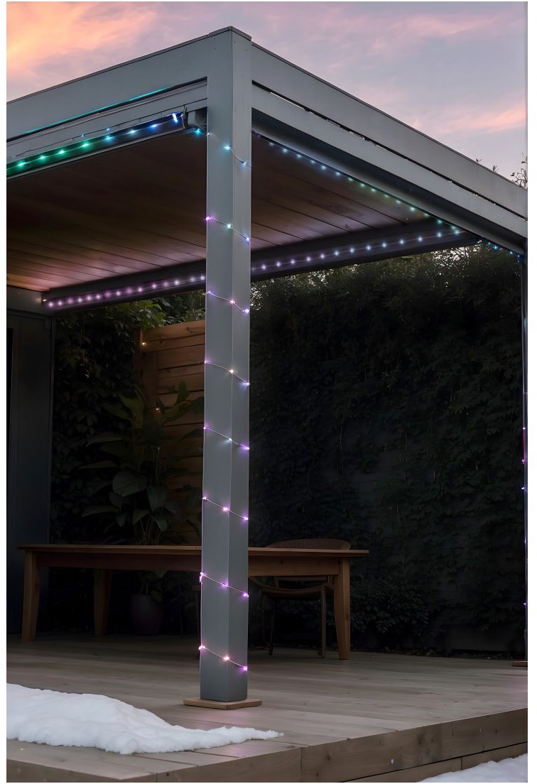 Smarte LED-Lichterkette (10m) von Hama