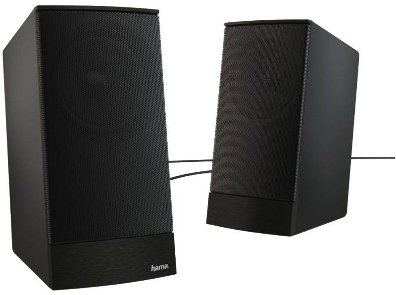 Sonic LS-208 Multimedia-Lautsprecher schwarz von Hama