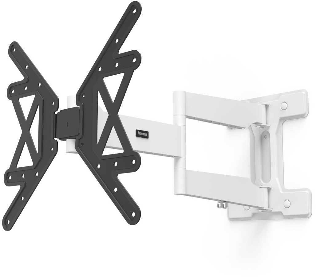 TV-Wandhalterung (32-65") schwarz/weiß von Hama