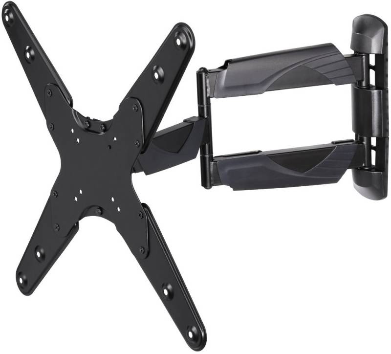 TV-Wandhalterung Fullmotion (65") 3 Sterne, 2 Arme schwarz von Hama