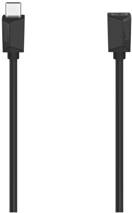 USB-C-Kabel Full Featured (0,5m) schwarz von Hama