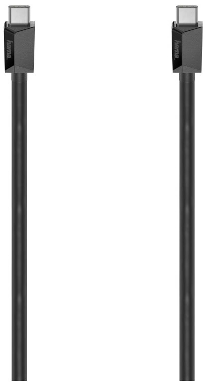USB-C-Kabel Full-Featured (1,5m) schwarz von Hama