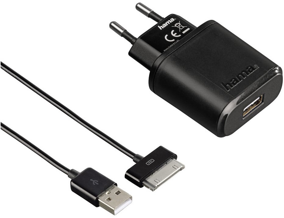 USB Ladegerät + Sync-Kabel von Hama