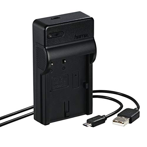 USB-Ladegerät für Canon Schwarz von Hama