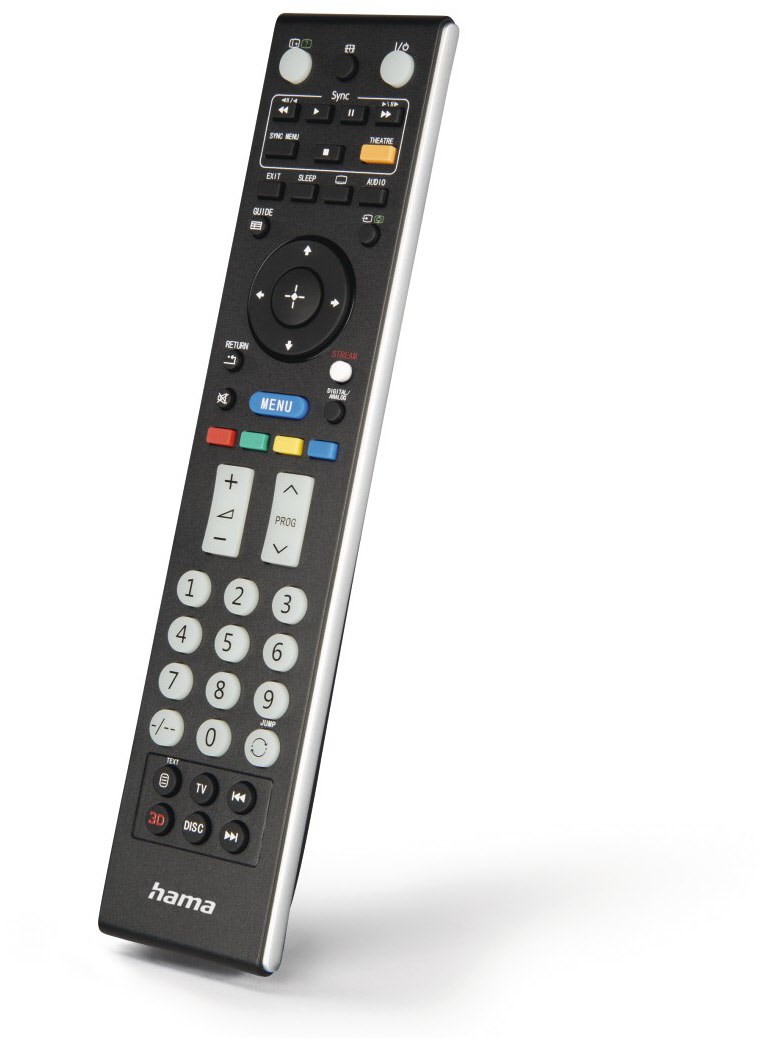 Universal-Fernbedienung für Sony TVs schwarz Universal-Fernbedienung für Sony TVs schwarz von Hama
