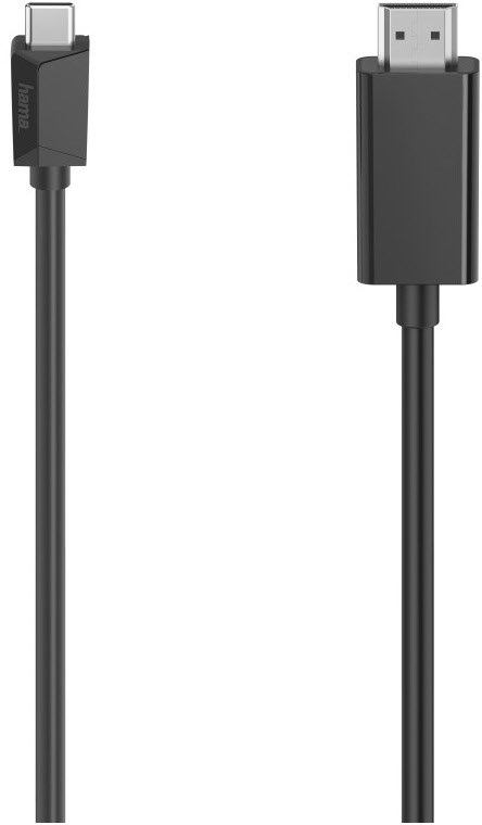 Video-Kabel (3m) USB-C-Stecker>HDMI-Stecker schwarz von Hama