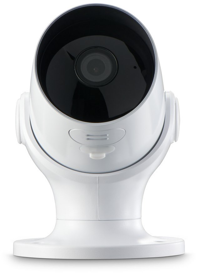 WLAN-Kamera Outdoor-Überwachungskamera weiss von Hama