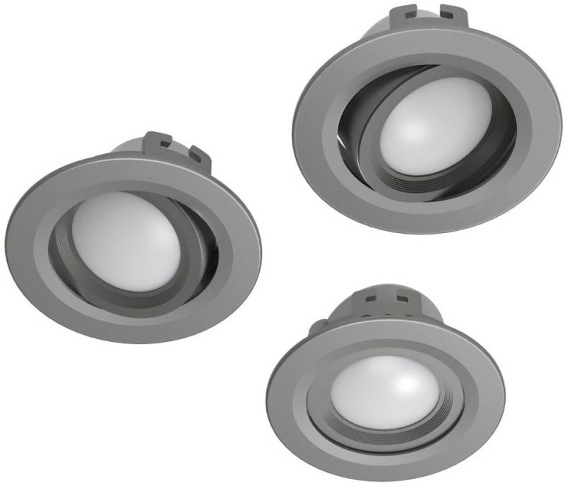 WLAN LED-Einbauspot 5W 3St. / G von Hama