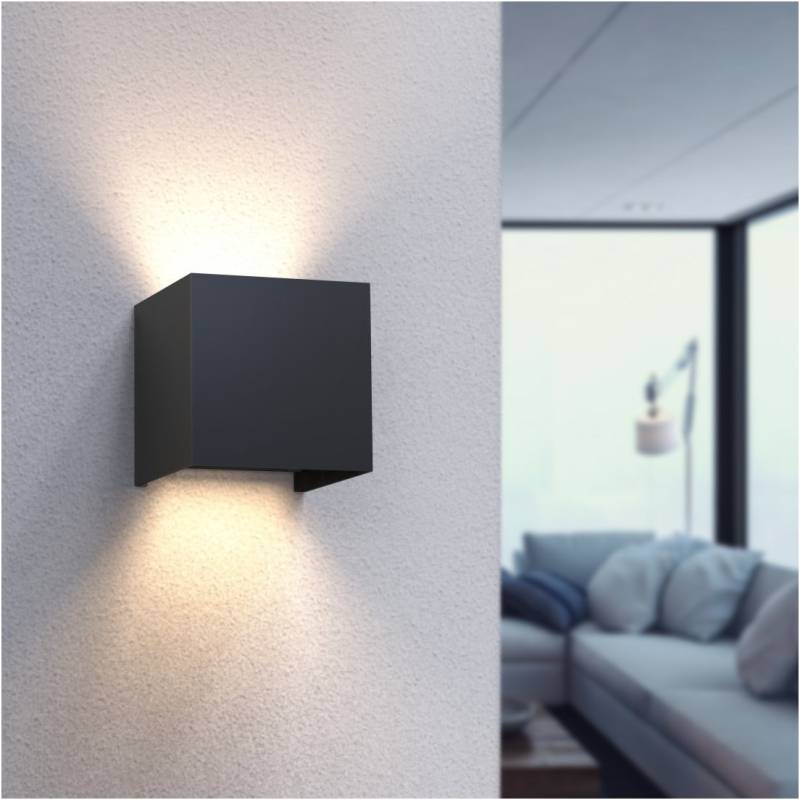 WLAN-Wandleuchte 00176606 schwarz / F von Hama