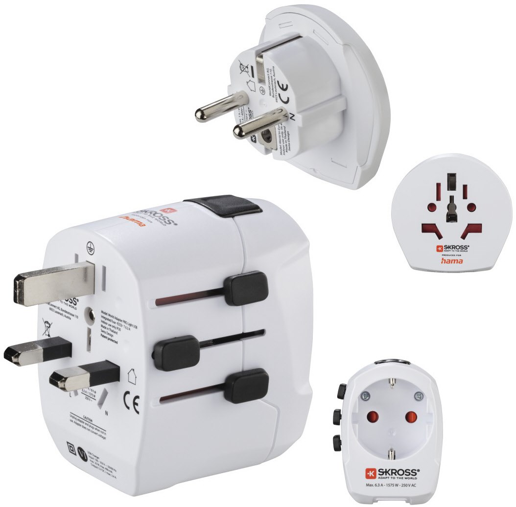 Weltreiseadapter Set World Travel Weltreiseadapter Set World Travel von Hama