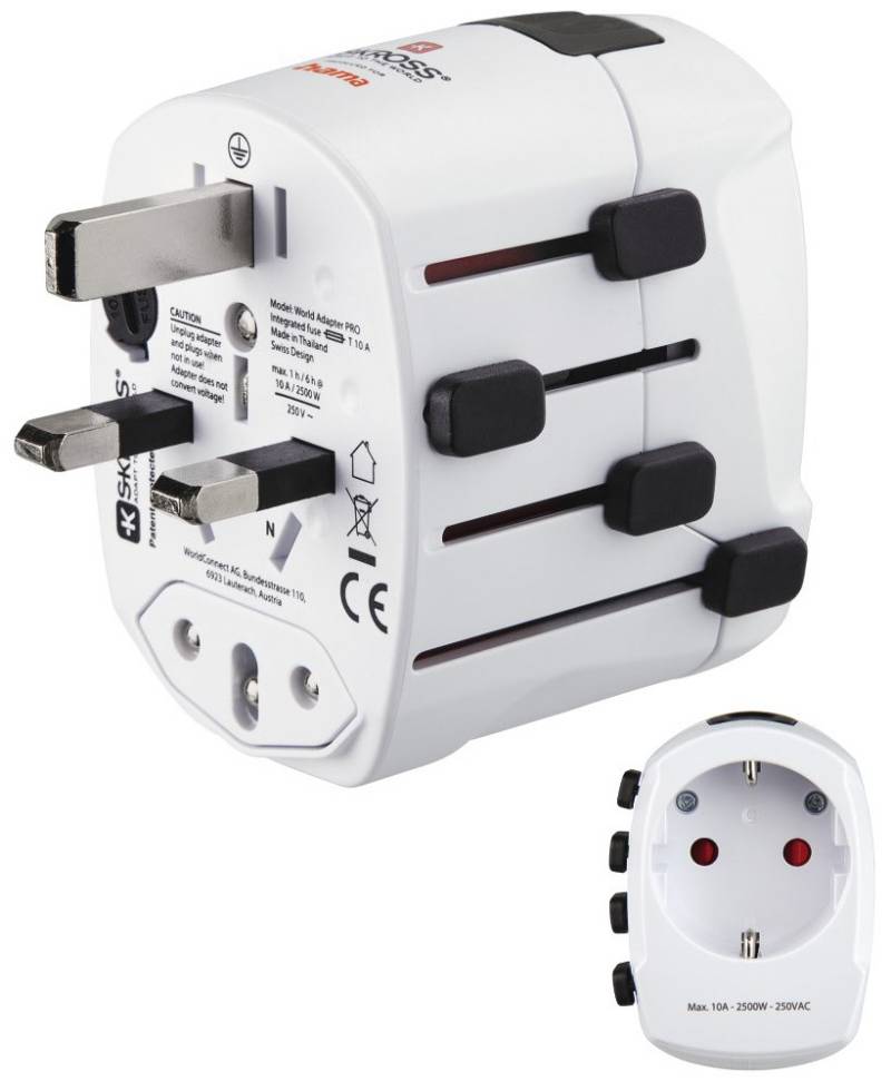 Weltreiseadapter World Travel Pro von Hama