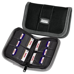hama 10er Speicherkarten-Tasche Mini schwarz, 1 St. hama 10er Speicherkarten-Tasche Mini schwarz, 1 St. von Hama