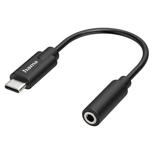 hama 200318  USB C/3,5 mm Klinke Headset-Adapter von Hama