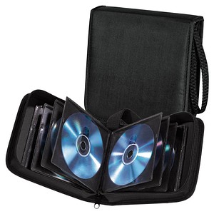 hama 20er CD-/DVD-Tasche Wallet schwarz, 1 St. von Hama