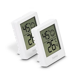hama Baros Thermometer weiß von Hama
