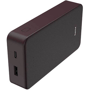 hama Colour 20 Powerbank 20.000 mAh Pflaume hama Colour 20 Powerbank 20.000 mAh Pflaume von Hama
