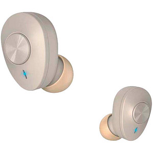 hama Freedom Buddy In-Ear-Kopfhörer beige hama Freedom Buddy In-Ear-Kopfhörer beige von Hama