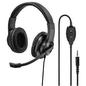 hama HS-P350 Headset schwarz von Hama