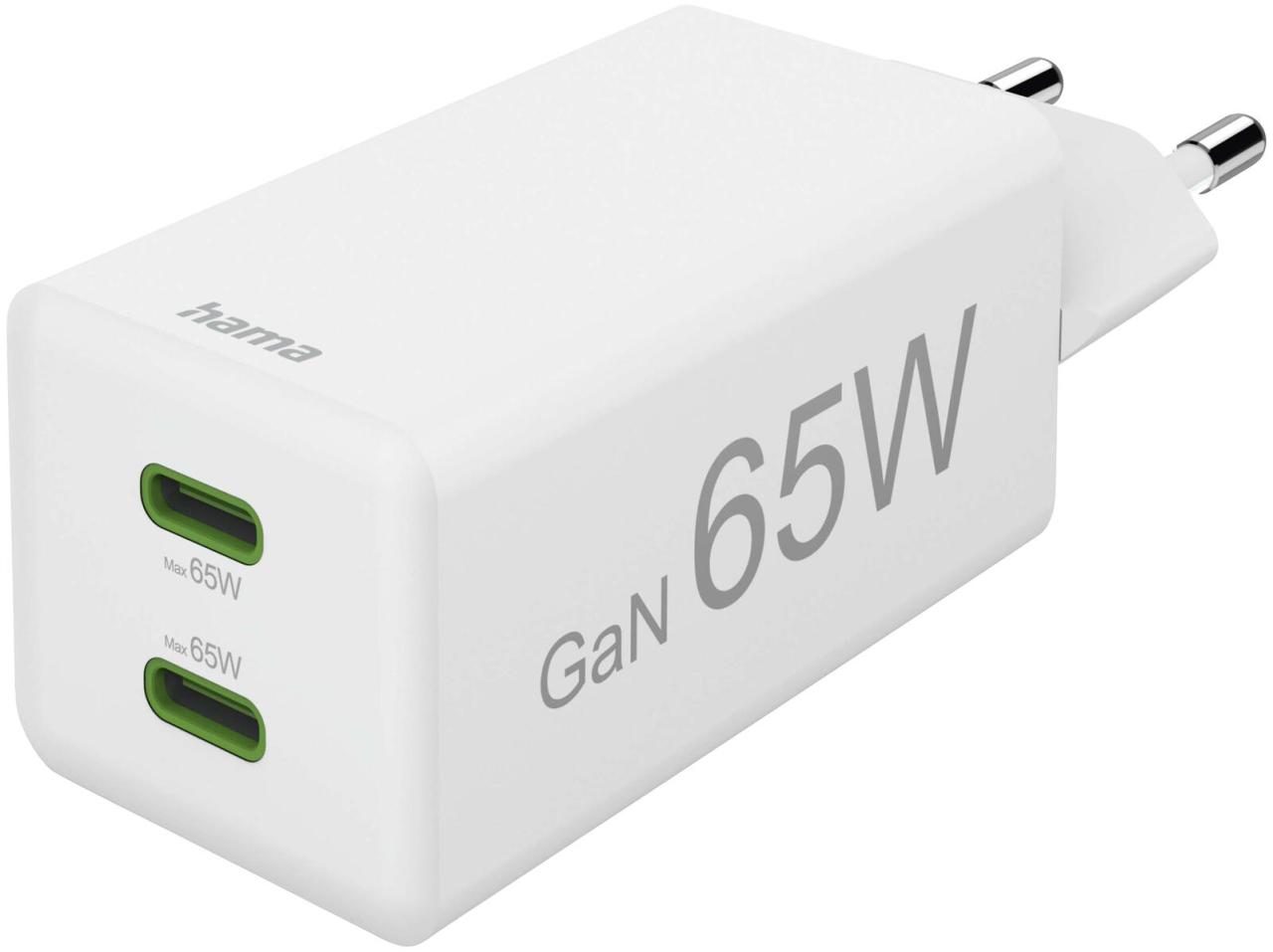 Hama GaN-Ladeadapter 65W Hama GaN-Ladeadapter 65W von Hama
