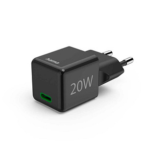 hama Ladeadapter schwarz, 20 Watt hama Ladeadapter schwarz, 20 Watt von Hama