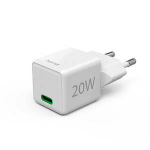 hama Ladeadapter weiß, 20 Watt hama Ladeadapter weiß, 20 Watt von Hama