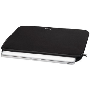 hama Laptophülle Neoprene Kunstfaser schwarz bis 29,5 cm (11,6 Zoll) von Hama