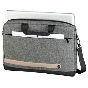 hama Laptoptasche Terra Kunstfaser grau 196600 bis 33,8 cm (13,3 Zoll) von Hama