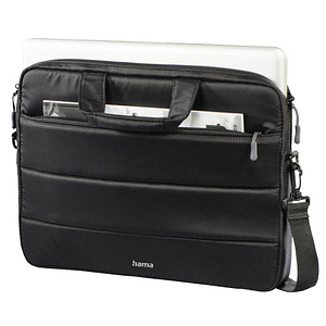 hama Laptoptasche Toronto Kunstfaser schwarz 00216565 bis 39,6 cm (15,6 Zoll) von Hama