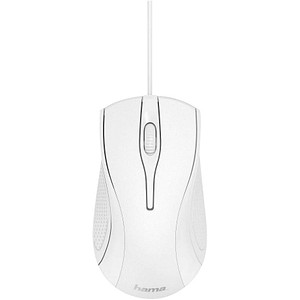 hama MC-200 Maus kabelgebunden weiß hama MC-200 Maus kabelgebunden weiß von Hama