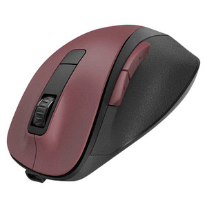 hama MW-500 Maus ergonomisch kabellos bordeaux von Hama