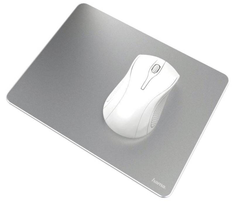 Hama Mousepad Aluminium silber von Hama