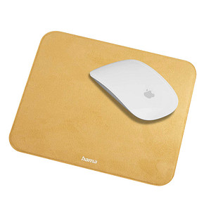 hama Mousepad Velvet gelb von Hama