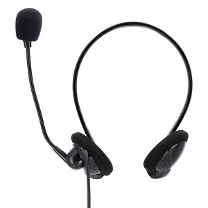 hama NHS-P100 Headset schwarz von Hama