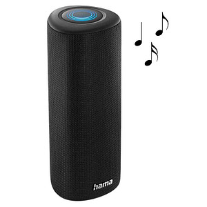 hama Pipe 3.0 Bluetooth-Lautsprecher schwarz von Hama