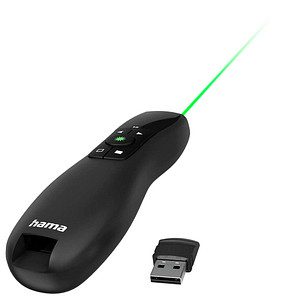 hama Presenter Greenlight-Pointer, grüner Laser hama Presenter Greenlight-Pointer, grüner Laser von Hama