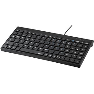 hama SL720 Tastatur kabelgebunden schwarz von Hama